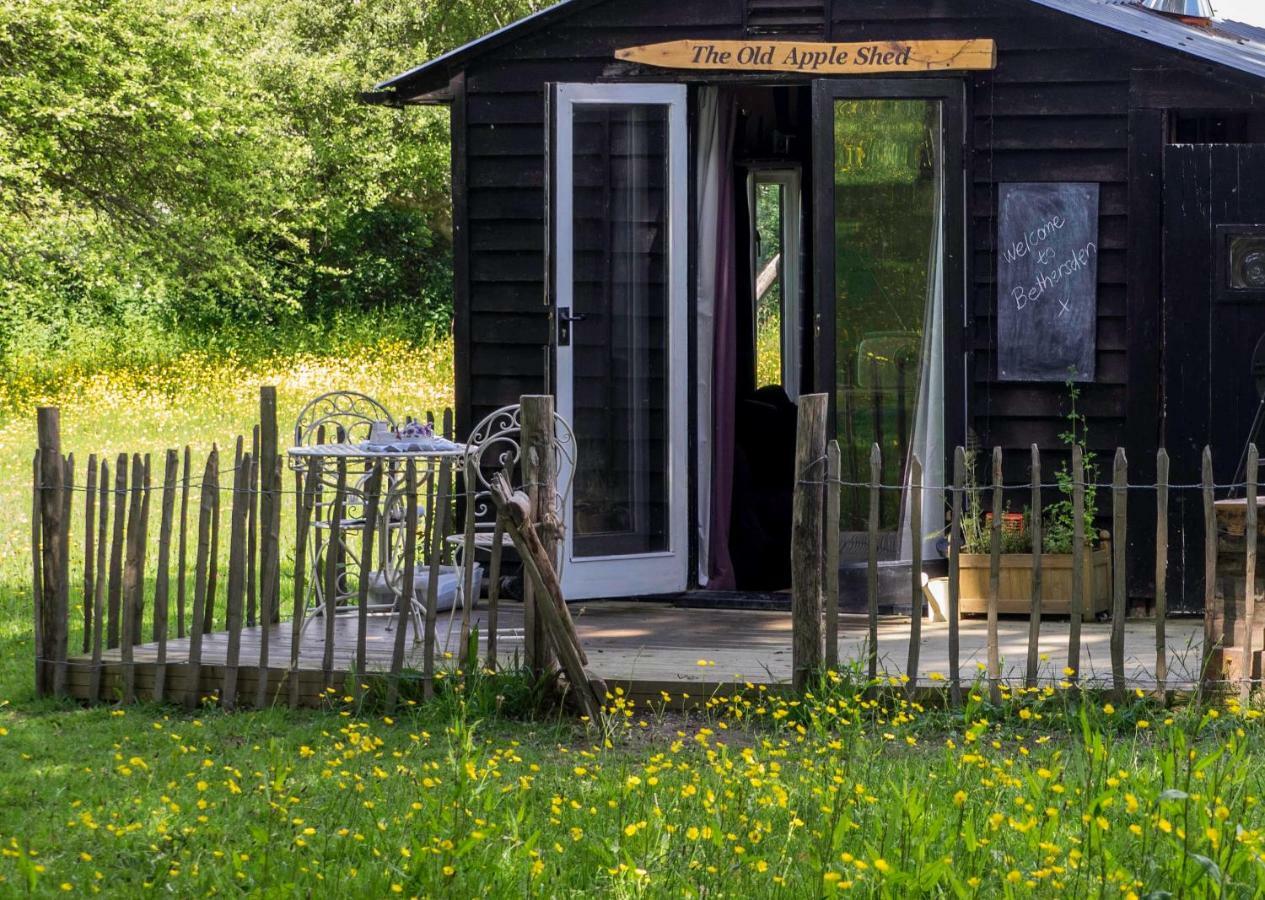 אשפורד The Old Apple Shed Cosy Heated Cottage In A Meadow Close To The Charming Village Of Bethersden מראה חיצוני תמונה